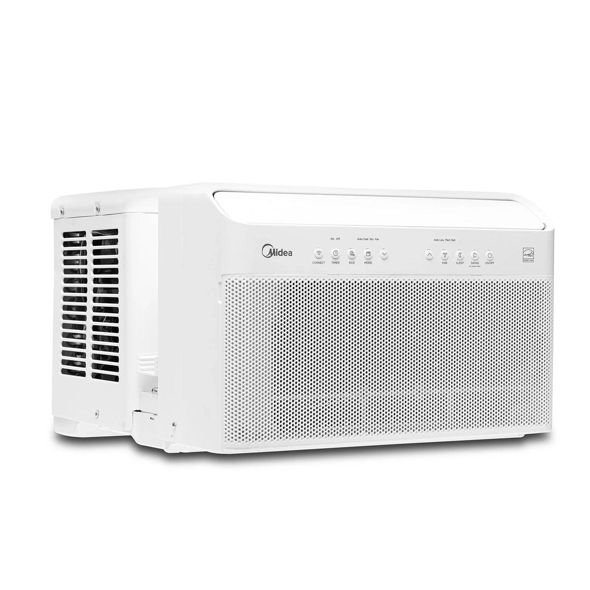 Midea 8,000 BTU Smart Inverter U-Shaped Window Air Conditioner, MAW08W1QWT-T, Updated