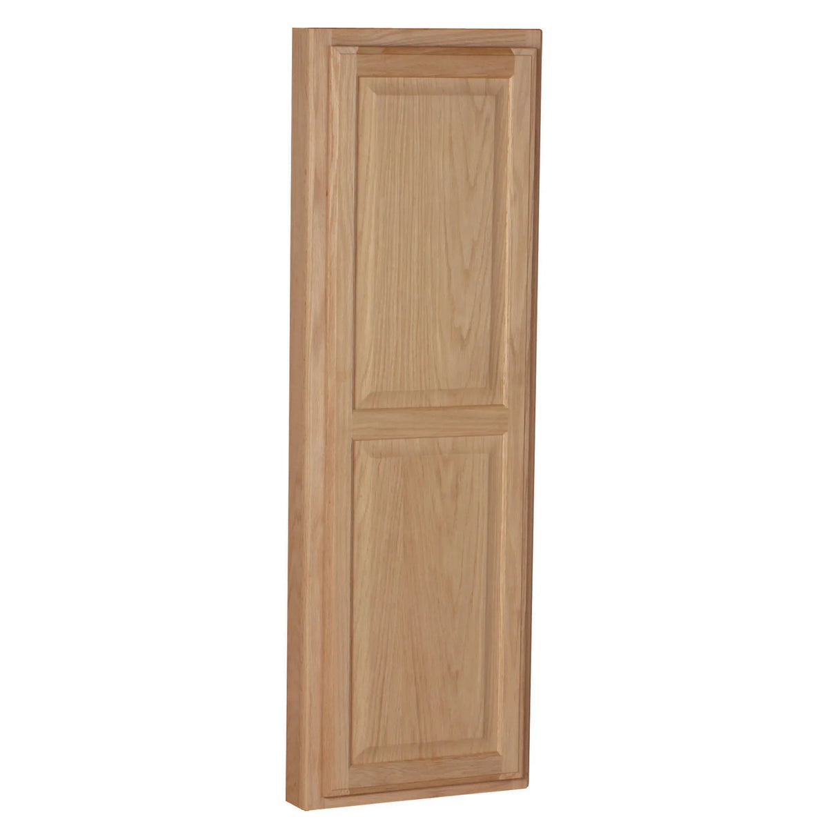 Household Essentials Ironing Board Cabinet, In-Wall Recessed Ironing Board Cabinet with Storage Shelves, White