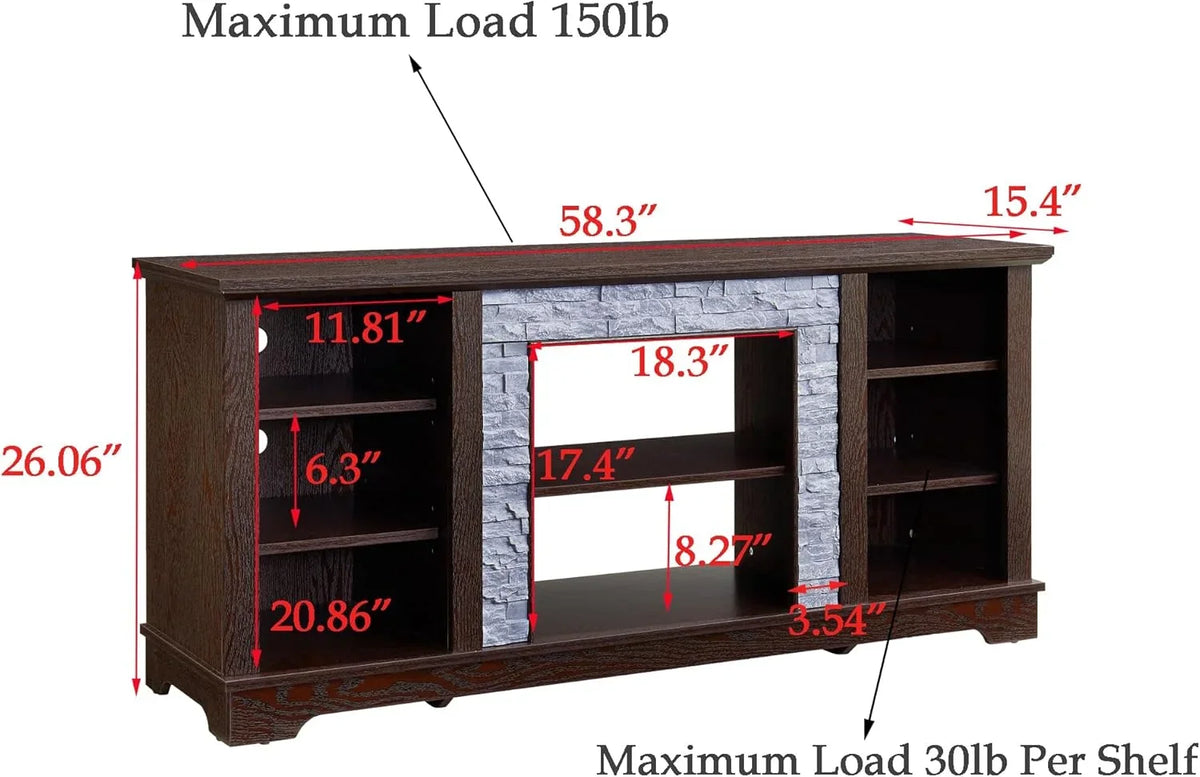 70 Inch TV Stand for TVs up to 80 Inch, Entertainment Center with Storage for Living Room, TV Console for Bedroom, Media Console for 40/50/55/60/65/70/75/80 Inch TV, White