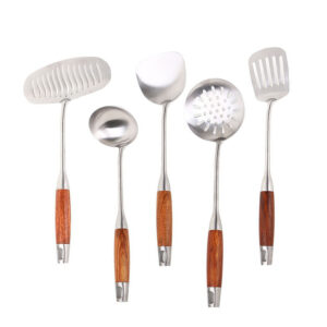 5-Piece Pearwood Utensil Set