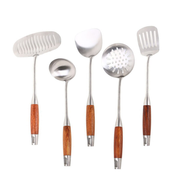 5-Piece Pearwood Utensil Set