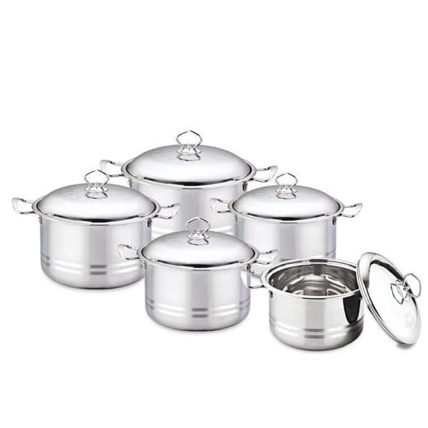 10-Piece Stainless Steel  Set