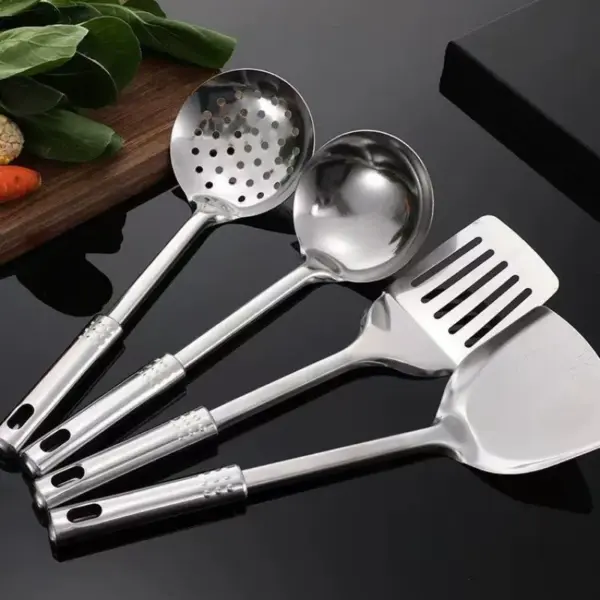 4-Piece Stainless Steel Utensil Set - Image 3