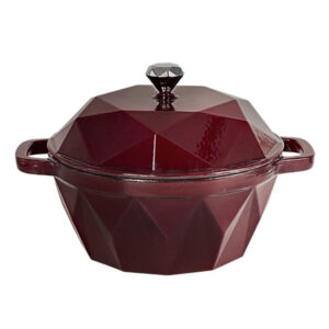Diamond Series Enamel Cast Iron Seafood Stew Pot